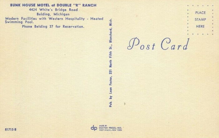 Double R Ranch - Postcards And Promo